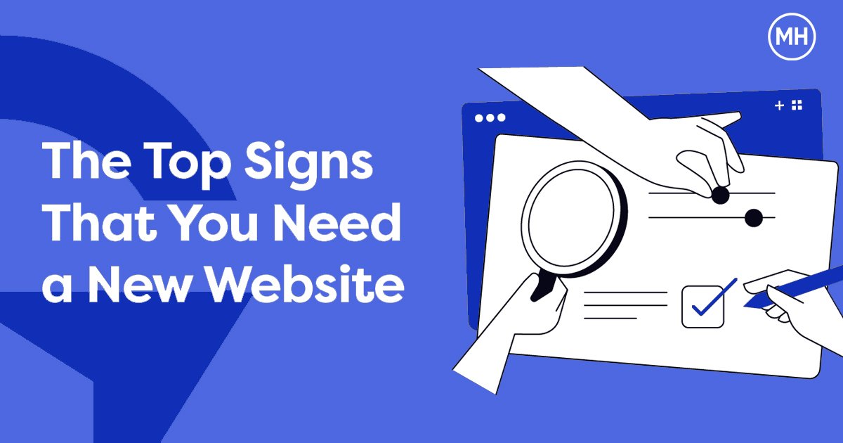 Signs your website need redesign